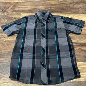 Boys button down short sleeve